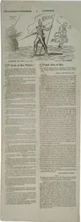 Verkiezingsposter met prominente Amerikanen, 1828