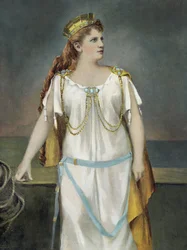 Frau Katherine Klafsky als Isolde