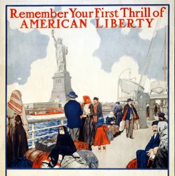 Fondsenwervingsposter voor de 2e Liberty Loan van 1917, uitgegeven 1917