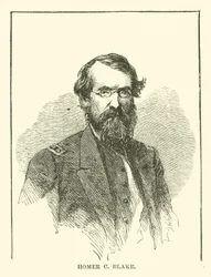 Homer C Blake, januari 1863