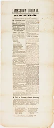 Jamestown journal extra, 9 mei 1862