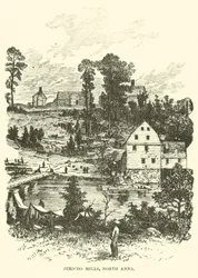 Jericho Mills, North Anna, mei 1864