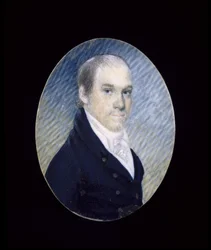 Miniatuur van William Cadogan Simes (1773-1824), ca. 1810-1824