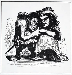 Scandinavische elfen, uit De wereldgids voor kabouters, feeën, elfen en andere kleine wezens van Thomas Keightley (1789-1872), gepubliceerd in 1880