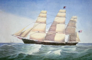 Sovereign of the Seas (lithografie door Nathaniel Currier)