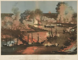 Prachtige Zegetocht van de Mississippi, uitgegeven 1862