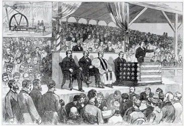 De Internationale Katoententoonstelling van Atlanta: openingstoespraak door gouverneur Colquitt, uit 