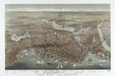 De Stad Boston, uitgegeven 1873