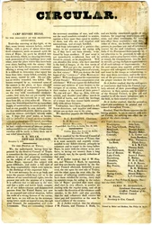 Aan het volk van Texas over de belegering van het Mexicaanse garnizoen in San Antonio de Bexar, 10 december 1835