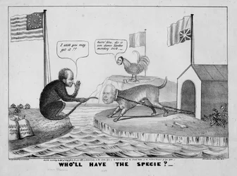 Wie wil de specie?, 1837