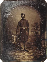 William J. Netson, 54e Massachusetts Infanterie, c.1863