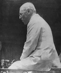 Woodrow Wilson (1856-1924) 28e president van de Verenigde Staten, uit Le Miroir, 1918