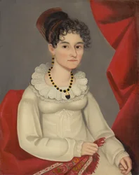 Portret van Catharine Couenhoven Clark, ca. 1819-20