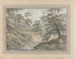 Uitzichten in Engeland, Schotland en Wales: Landschap met Stroom