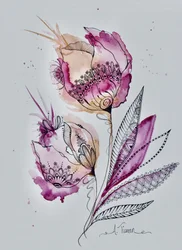 Abstract: Roze planten