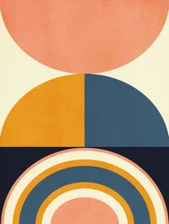 Rainbow Plus Shapes  Blauw Mosterd10