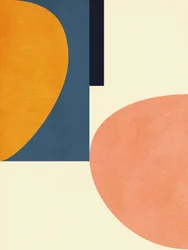 Rainbow Plus Shapes  Blauw-mosterd1