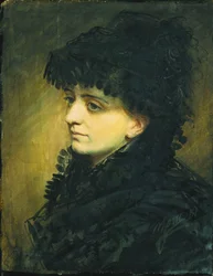 Portret van Jeanna Heijkenskjold, 1881
