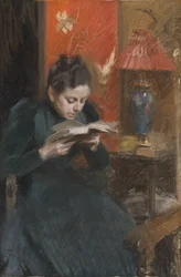 De vrouw van de kunstenaar, 1889