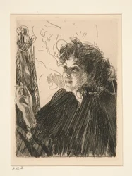 Meisje met Sigaret II
