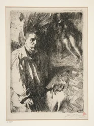 Zelfportret met Model II