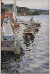 Golven klotsen
