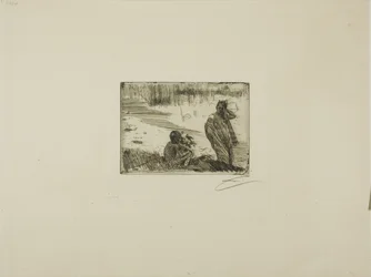 Jonge mensen baden