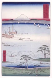 Kuroto Baai in Kazusa Provincie