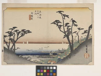 Shirasuga, Shiomi-Zaka Zu (Uitzicht op Shima Slope)