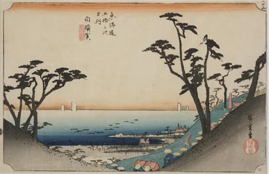 Uitzicht op Shiomizaka