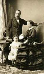 Keizer Napoleon III en zijn familie