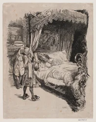 Illustratie voor "Jeppe op de berg"
