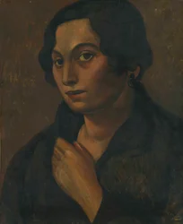 Borstbeeld van een vrouw