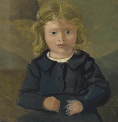 Portret van de zoon van de kunstenaar