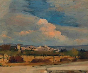 Uitzicht op Eygalières