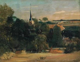 Uitzicht op Donnemarie-en-Montois
