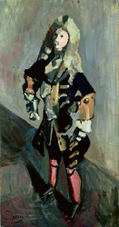 Louis XIV (1638-1715) Kostuum, ca. 1903 (olieverf op doek)