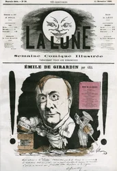 Portret van Emile de Girardin (1806-1881), Franse journalist