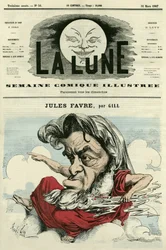Portret van Jules Favre