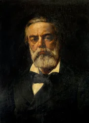 Portret van Jules Vallès (1832-1885) schrijver en journalist