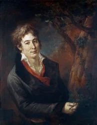 Portret van Ugo Foscolo