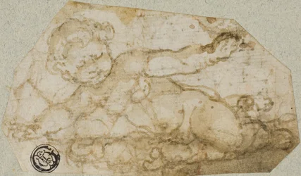 Putto met slinger