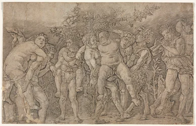 Bacchanaal met Silenus