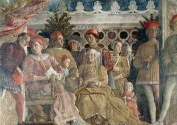 Hofmuur, de centrale scène