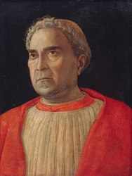 Duits: Kardinaal Ludovico Trevisan (1401-1465) Portret van kardinaal Ludovico Trevisan