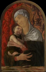 Madonna met Kind en serafijnen en cherubijnen