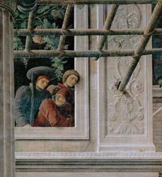 Martelaarschap van de heilige Cristoforus (fresco)