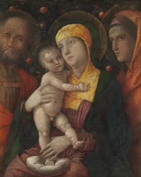 De Heilige Familie met Sint Maria Magdalena, ca.1495-1500