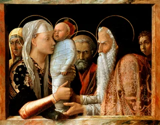De presentatie van Christus in de Tempel