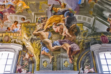Europa, (detail) van de allegorieën van de continenten